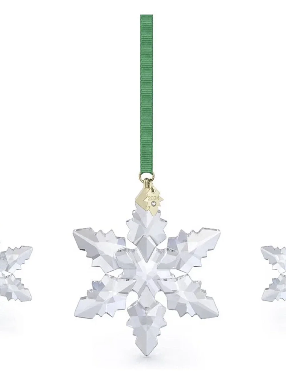 Swarovski Annual Edition Ornament Set of 3 Crystal Ornaments 2024, NIB